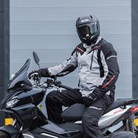 OXFORD "metro 2.0" jas jacket metro 2.0 gray/black/red gr. l - thumbnail