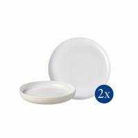Villeroy & Boch Crafted Cotton Dinerset 4 delig 2 pers - thumbnail