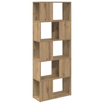 Boekenkast Artisan eiken Spaanplaat 60 x 24 x 155 cm Boekenkast