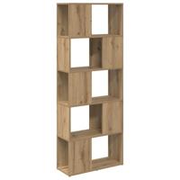 Boekenkast Artisan eiken Spaanplaat 60 x 24 x 155 cm Boekenkast - thumbnail