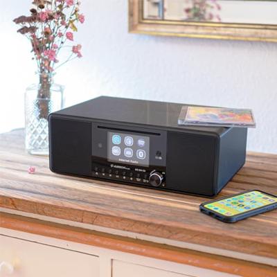 Albrecht DR 895 Hybride radio Zwart - thumbnail