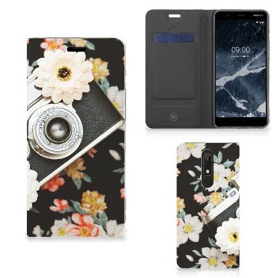 Nokia 5.1 (2018) Stand Case Vintage Camera Nokia 5.1 (2018) Stand Case Vintage Camera