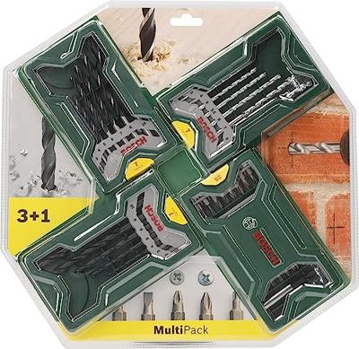 Bosch Accessories X-Line 2607017071 Boor- en bitassortiment 46-delig Metaal, Steen, Beton, Hout, Metselwerk 2 mm, 3 mm, 4 mm, 5 mm, 5.5 mm, 6 mm, 7 mm, 8 mm,
