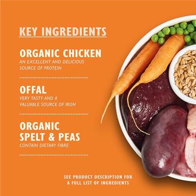 LILY'S KITCHEN DOG ORGANIC CHICKEN SUPPER 11X150 GR - thumbnail