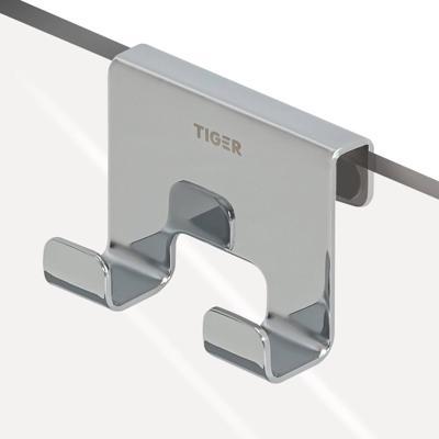 Tiger Handdoekhaak Voor Douchecabine Caddy 6-8 mm Chroom