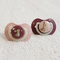 Difrax LOVI Dynamic Pacifier 6-18 Months - Girl - thumbnail