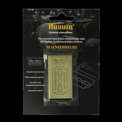 Scheermesjes op blister 10 Stuks