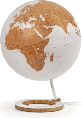 Atmosphere NR-0324BMBM-GB Globe Bamboo 25cm Diameter Bamboe / Metaal