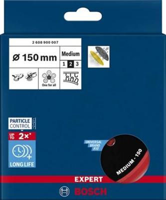 Bosch Accessories 2608900007 Expert Multihole universele steunpad, 150 mm, medium Diameter 150 mm