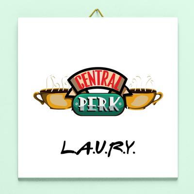 Gepersonaliseerd tegeltje Friends Central Perk Naam