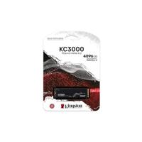 Kingston KC3000 4 TB M.2 SSD harde schijf PCIe NVMe 4.0 x4 SKC3000D/4096G - thumbnail