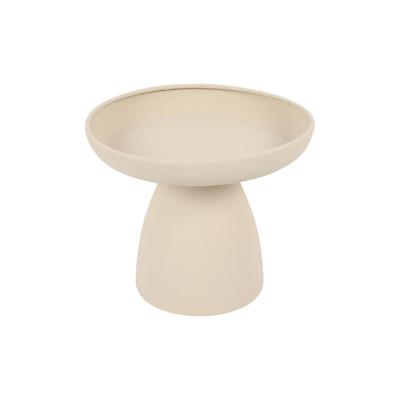 Plateau Saris S crème Ø20xH17,3cm