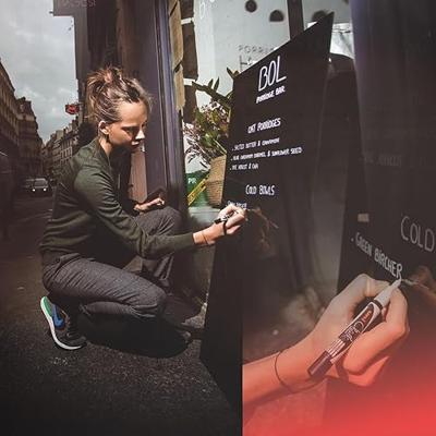 Krijtstift uni-ball rond 1.8-2.5mm paars | 6 stuks Krijtstift uni-ball rond 1.8-2.5mm paars | 6 stuks