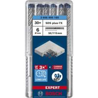 Bosch Accessories EXPERT SDS plus-7X 2608900180 Hamerboor 30-delig 6.00 mm Gezamenlijke lengte 115 mm SDS-Plus 30 stuk(s) - thumbnail