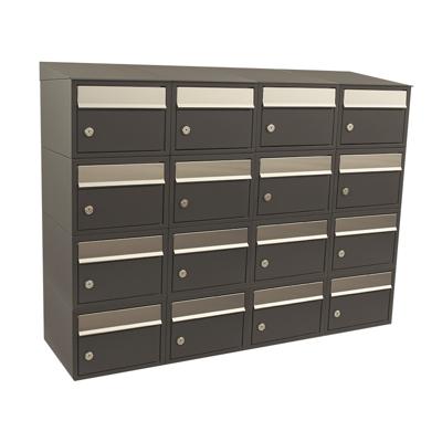 Stoer! Brickset 4-Breed, 4-Hoog Met Dak Antraciet - 40215065_4x4d