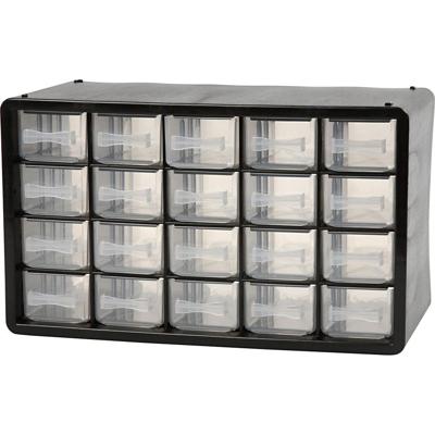 Raaco Opbergsysteem, afm pc 20, afm 18,4x30,5x14,9 cm, gatgrootte 55x37 mm, 1 set