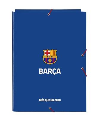 Map F.C. Barcelona Blauw Kastanjebruin A4