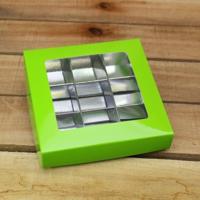 Bonbon doosjes - Chocolade doosje - Grasgroen 132 basic - 24 stuks - thumbnail