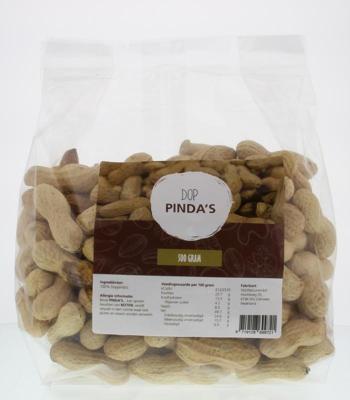 MijnNatuurwinkel Dop pinda's 500 Gram