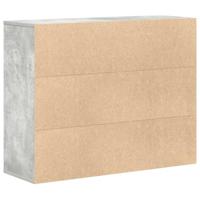 Dressoir 88x30x70 cm spaanplaat betongrijs - thumbnail
