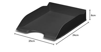 Durable 775601 ECO Brievenbakje DIN A4 Zwart 1 stuk(s)