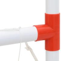 VidaXL Kindervoetbal- en basketbalset met ballen 98x50x70 cm - thumbnail