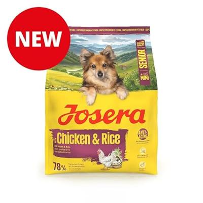 JOSERA Mini Senior Chicken & Rice - droog hondenvoer - 3kg
