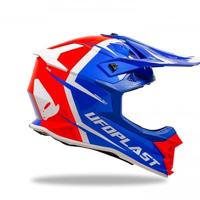 UFO PLAST crosshelm "intrepid helmet interpid l blue/red - thumbnail