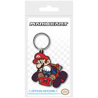 Mario Kart - Mario Drift Rubber Keychain - thumbnail