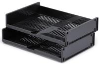 Durable brievenbak geschikt voor ft A4 zwart - thumbnail