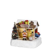 Wrapping factory battery operated l16,5xb13xh14cm Kerst Luville - Luville - thumbnail