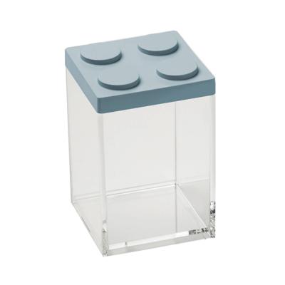 Omada - Brickstore Opbergbox 1 liter - Kunststof - Transparant