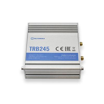 Teltonika TRB245 INDUSTRIËLE M2M LTE CAT 4 GATEWAY TRB24500000, 150, W125727569 (4 GATEWAY TRB24500000, 150 Mpps, SNMP, TCP, UDP, IPv4, IPv6, ICMP, NTP, DN. S, HTTP, HTTPS, FTP, SMTP, SSL)