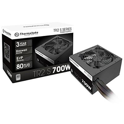Thermaltake TRS-700AH2NK power supply unit 700 W 20+4 pin ATX ATX Zwart Thermaltake TRS-700AH2NK power supply unit 700 W 20+4 pin ATX ATX Zwart