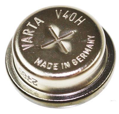 Varta V40H Oplaadbare knoopcel 40H NiMH 43 mAh 1.2 V 1 stuk(s) Varta V40H Oplaadbare knoopcel 40H NiMH 43 mAh 1.2 V 1 stuk(s)