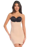 Magic sterk corrigerende onderjurk - Dream shaper dress - S - Zwart- Corrigerend ondergoed - thumbnail