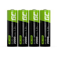 Green Cell HR6 Oplaadbare AA batterij (penlite) NiMH 2000 mAh 1.2 V 4 stuk(s) - thumbnail