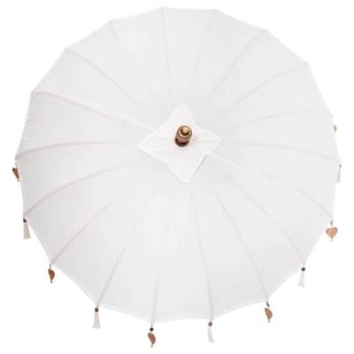 VidaXL Balinese parasol crème 190 x 190 x 260 cm