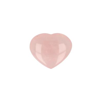 Edelstenen Hart van Rozenkwarts (Model 22)
