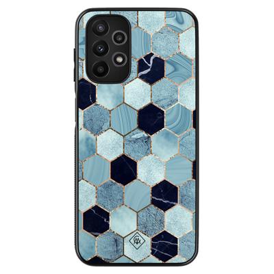 Samsung Galaxy A13 4G hoesje - Blue cubes