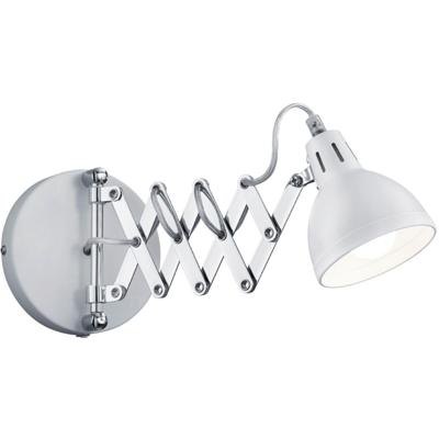 LED Wandlamp Mat Wit - E14 Fitting - Duurzaam Aluminium