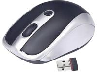 Draadloze muis zwart/zilver - thumbnail