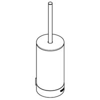 GROHE Selection Toiletborstelhouder - wandmontage - rond - gesloten - brushed cool sunrise 41076gn0 - thumbnail