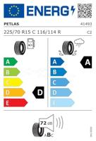 TYRE PETLAS 225/70 R15 116/114R FULL POWER PT825 - thumbnail