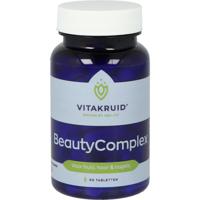 Vitakruid BeautyComplex met Keratine Hyaluronzuur & biotine 60 Tabletten - thumbnail