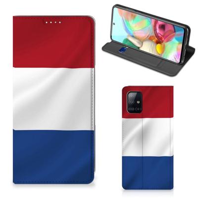 Samsung Galaxy A71 | Standcase | Nederlandse Vlag