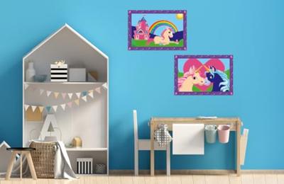Ravensburger Creart schilderen op nummer - magische eenhoorns