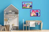 Ravensburger creart schilderen op nummer - magische eenhoorns - thumbnail