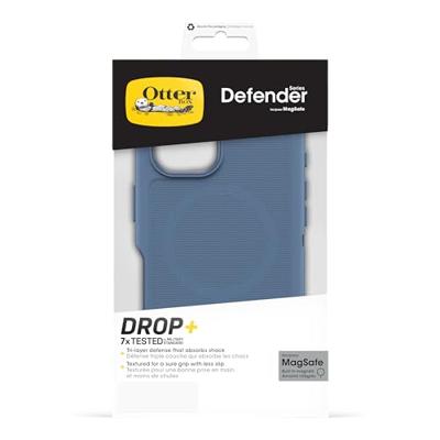 Otterbox Defender Backcover Apple iPhone 16 Blauw MagSafe compatible, Stootbestendig Otterbox Defender Backcover Apple iPhone 16 Blauw MagSafe compatible, Stootbestendig