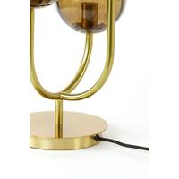 Light & Living Tafellamp 'Magdala' 3-Lamps, kleur Bruin - thumbnail